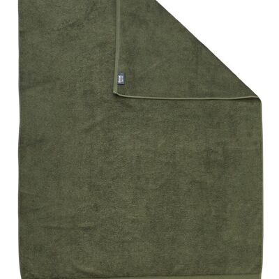 DELUXE XL shower towel 100x150cm khaki