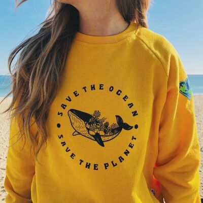 Sudadera Save the Ocean - Unisex