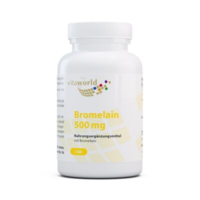 Bromelina 500 mg (100 cápsulas)