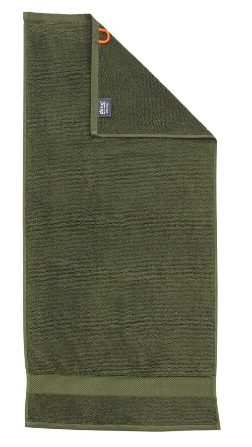 DELUXE Handtuch 50x100cm Khaki