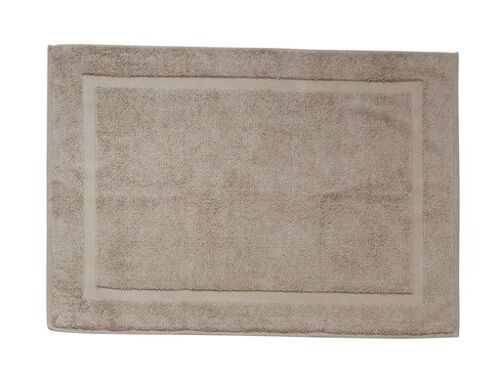 DELUXE Badvorleger 60x80cm Taupe