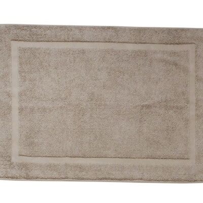 DELUXE Badvorleger 60x80cm Taupe