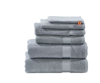 Tapis de bain DELUXE 60x80cm Argent 2