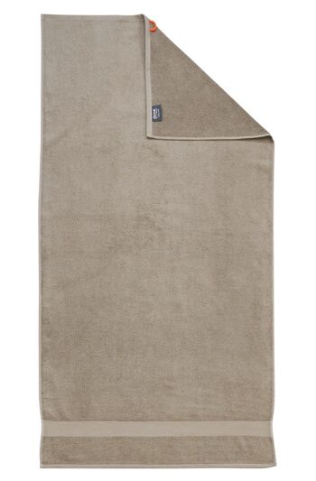 Serviette de douche DELUXE 70x140cm taupe 1