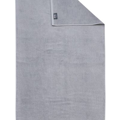 DELUXE shower towel 70x140cm Silver