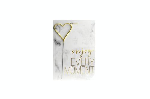 Enjoy every moment Marmor Marble Classic Wondercard