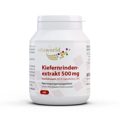 Kiefernrindenextrakt 500 mg (60 Kps)
