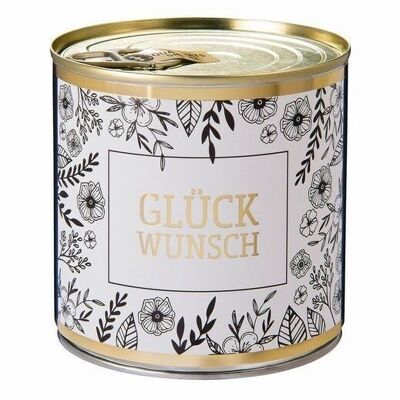 Cancake Glückwunsch Flower gold black&white Edition Marmor Kuchen; Marmor