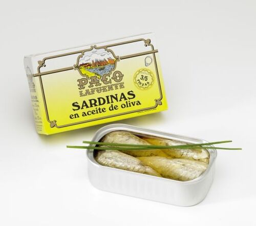 SARDINA EN ACEITE DE OLIVA 3/5 piezas