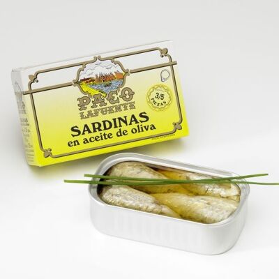 SARDINE A L'HUILE D'OLIVE 3/5 pièces