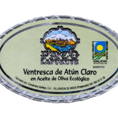 VENTRESCA ATUN EN ACEITE DE OLIVA ECOLÓGICO