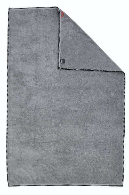 DELUXE PRIME XL-Duschtuch 100x150cm Silver
