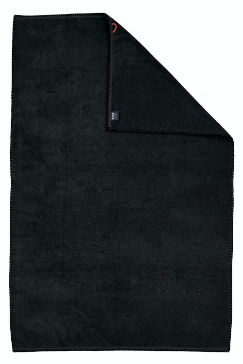 DELUXE PRIME XL-Duschtuch 100x150 cm Black