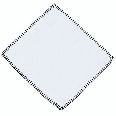 DELUXE PRIME Seiftuch  30x30cm Bright White