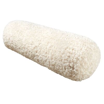 Boucle Bolster Cushion Cover in Off-White, 16cm x 50cm Looped Yarn Pillow