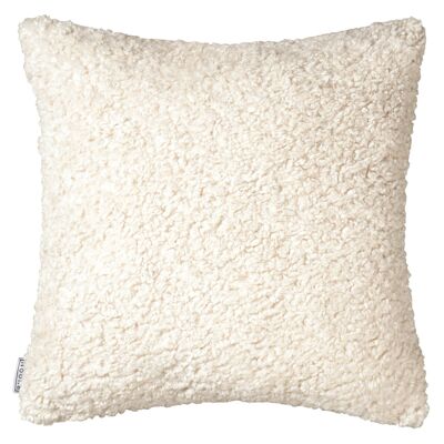 Boucle Cushion Cover in Off White 55cm