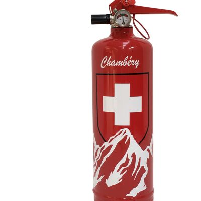 Fire extinguisher - Small red Swiss