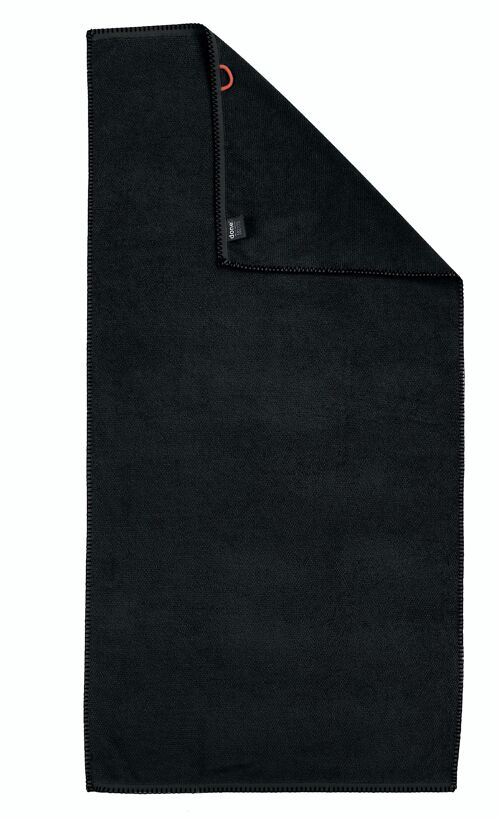 DELUXE PRIME Duschtuch 70x140cm Black