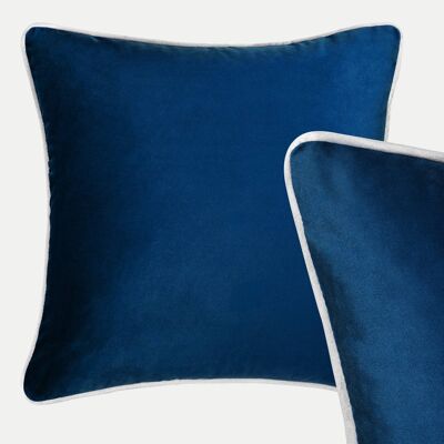 Royal Blue Velvet Cushion