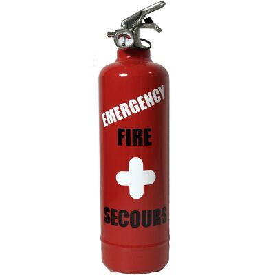 Fire extinguisher - Emergency red