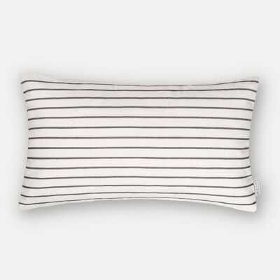 Minimalist Striped Rectangle Cotton Cushion Cover