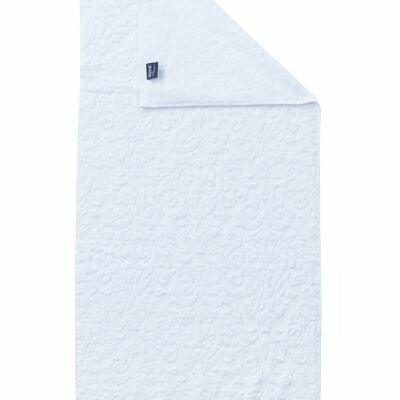 PROVENCE ORNAMENTS asciugamano 50x100cm Bright White