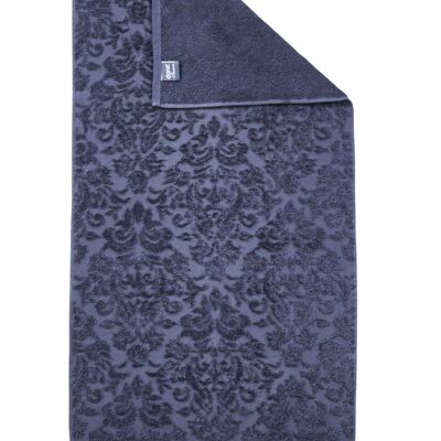 PROVENCE ORNAMENTS towel 50x100cm anthracite