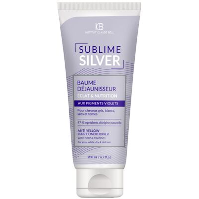 SUBLIME SILVER - Bálsamo desenredante violeta - 200 ml