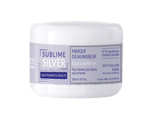 SUBLIME SILVER - Masque nutri-soins violet - 250 ml