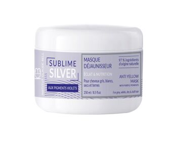 SUBLIME SILVER - Masque nutri-soins violet - 250 ml 1