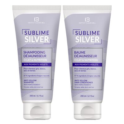 SUBLIME SILVER - Dúo - Champú 200 ml + Bálsamo 200 ml