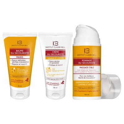 Rescuer range (cream, ointment and balm)