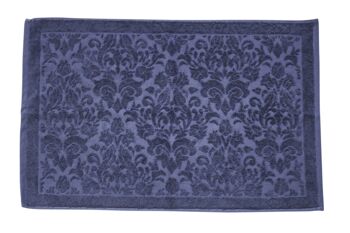 Tapis de bain PROVENCE ORNAMENTS 50x70cm anthracite 1