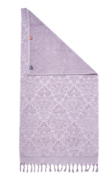 Serviette de bain PROVENCE ORNAMENTS 70x140cm Vieux Rosé 1