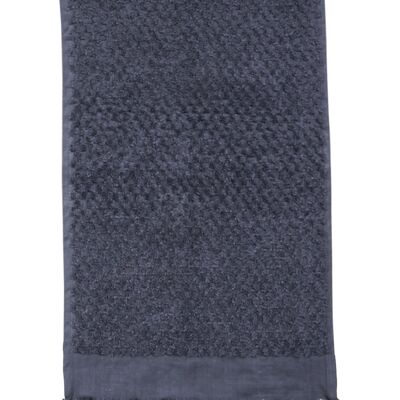 PROVENCE HONEYCOMB guest towel 30x50cm anthracite