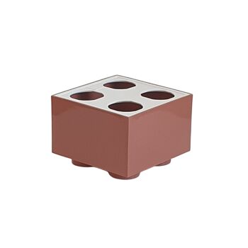 Brick-It brique 4 plots 18,5 cm Terracotta 4