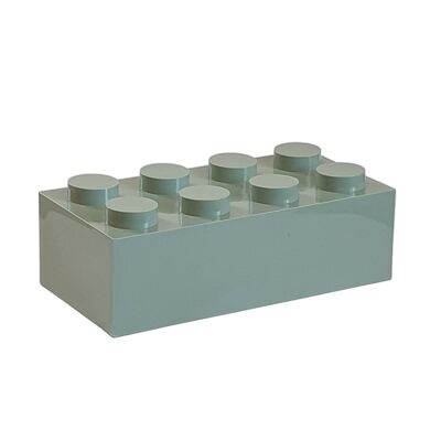 Brick-It brick 8 blocks 37.5 cm Celadon