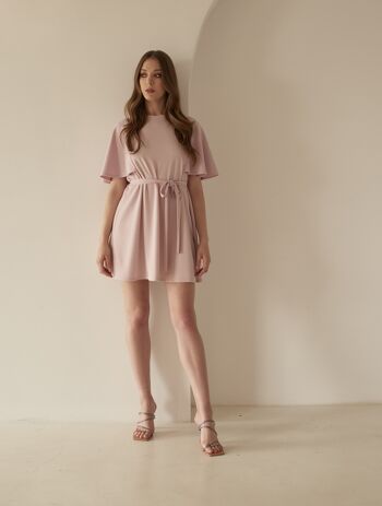 Robe Stella rose clair 1