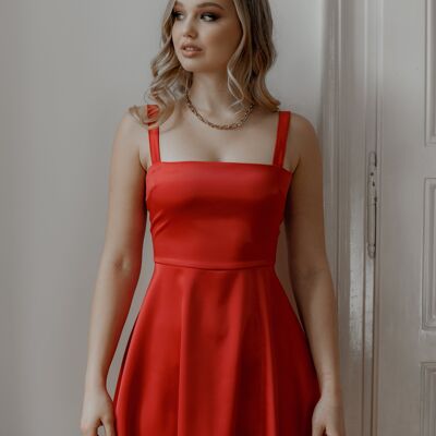 Rosie Dress red