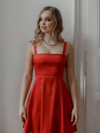 Robe Rosie rouge 1