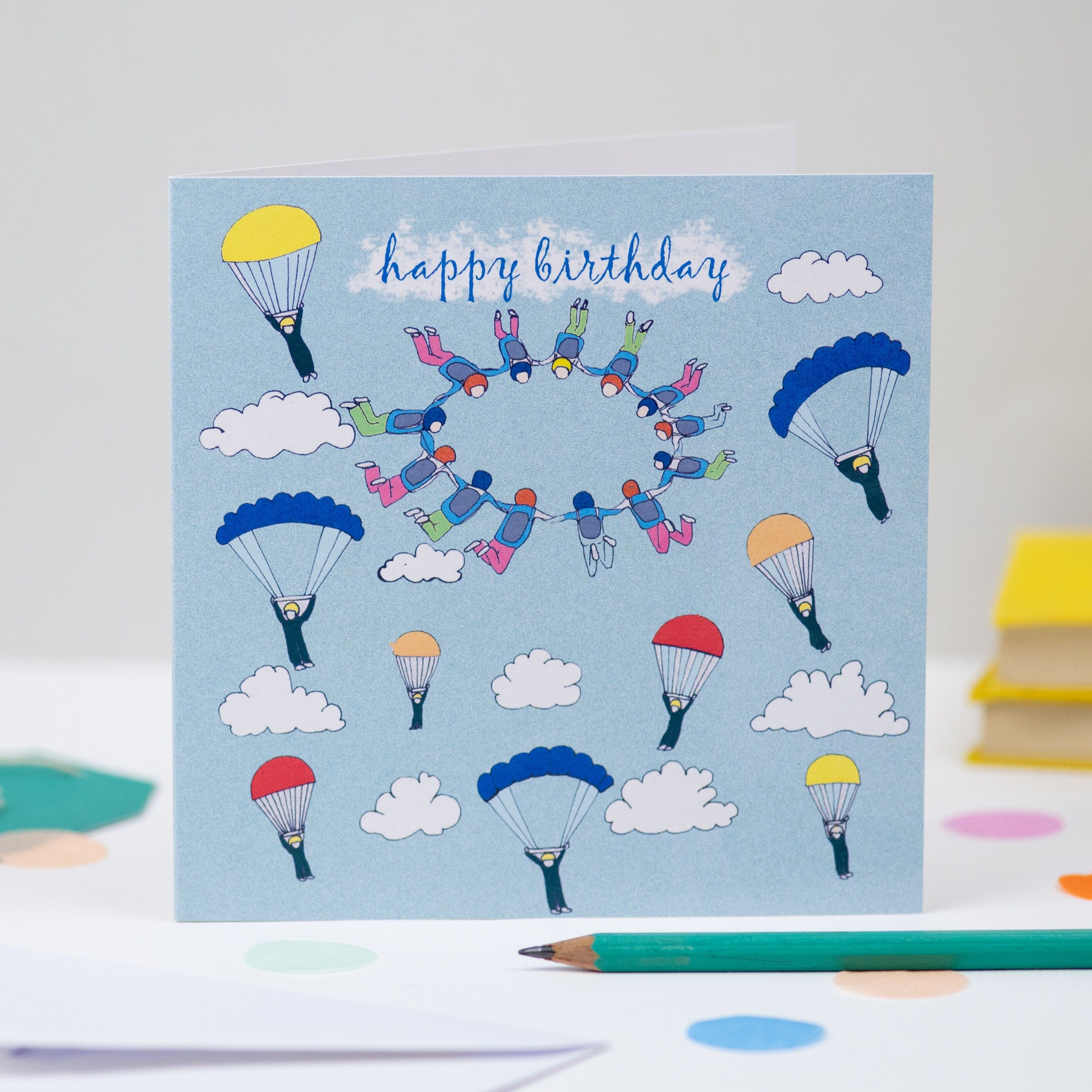 'Buceo en el cielo' Tarjetas de felicitación