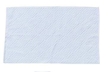 Tapis de bain PROVENCE BOHÉME 50x70cm Blanc Brillant 1