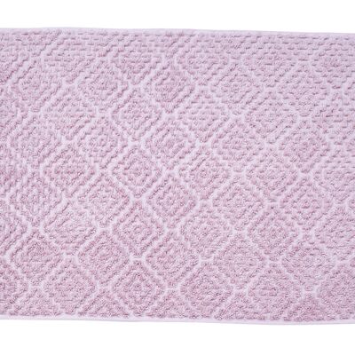 Tapis de bain PROVENCE BOHÉME 50x70cm Vieux Rosé