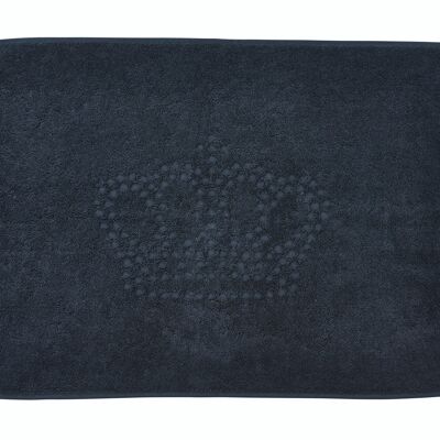 Alfombra de baño STYLE CROWN 50x70cm Negro