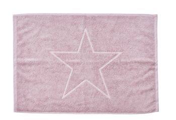 Tapis de salle de bain STYLE STAR 50x70cm Old Rosé 1