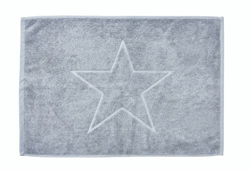 STYLE STAR Badvorleger 50x70cm Silver