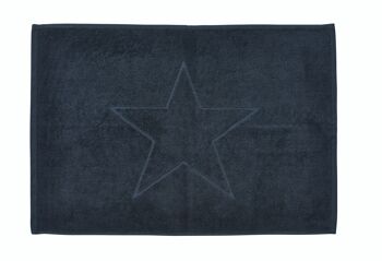 Tapis de salle de bain STYLE STAR 50x70cm Noir 1