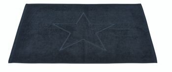 Tapis de salle de bain STYLE STAR 50x70cm Noir 2