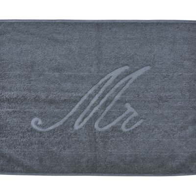 Tapis de salle de bain STYLE MR 50x70cm anthracite