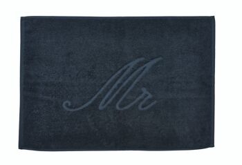 Tapis de salle de bain STYLE MR 50x70cm Noir 1